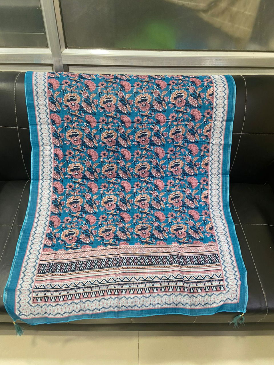 Lilan 1 Cotton Digital Printed Western Wear Wholesale Dupatta Collection
